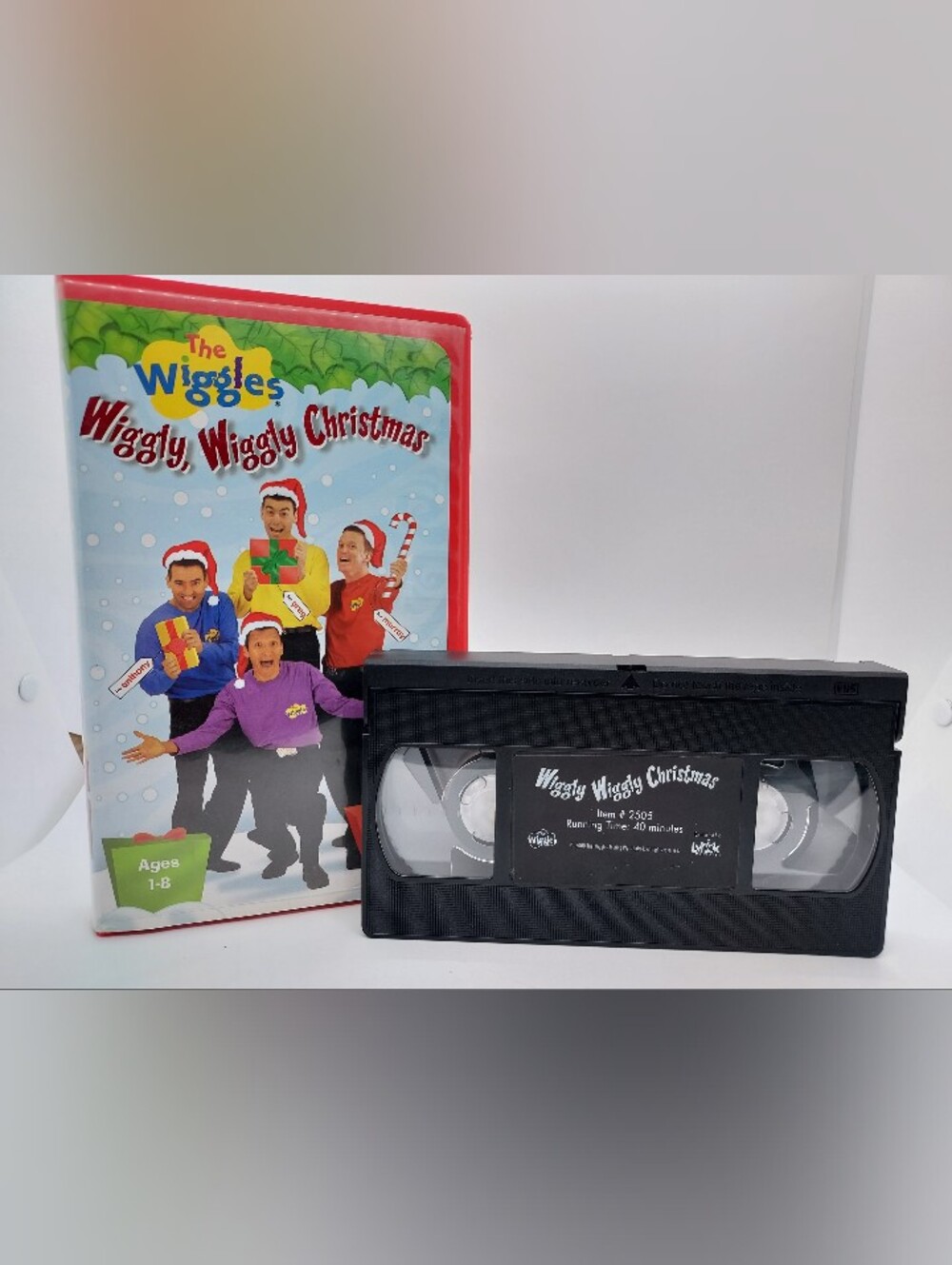 The Wiggles : Wiggly Wiggly Christmas VHS, 2002 Tested Works